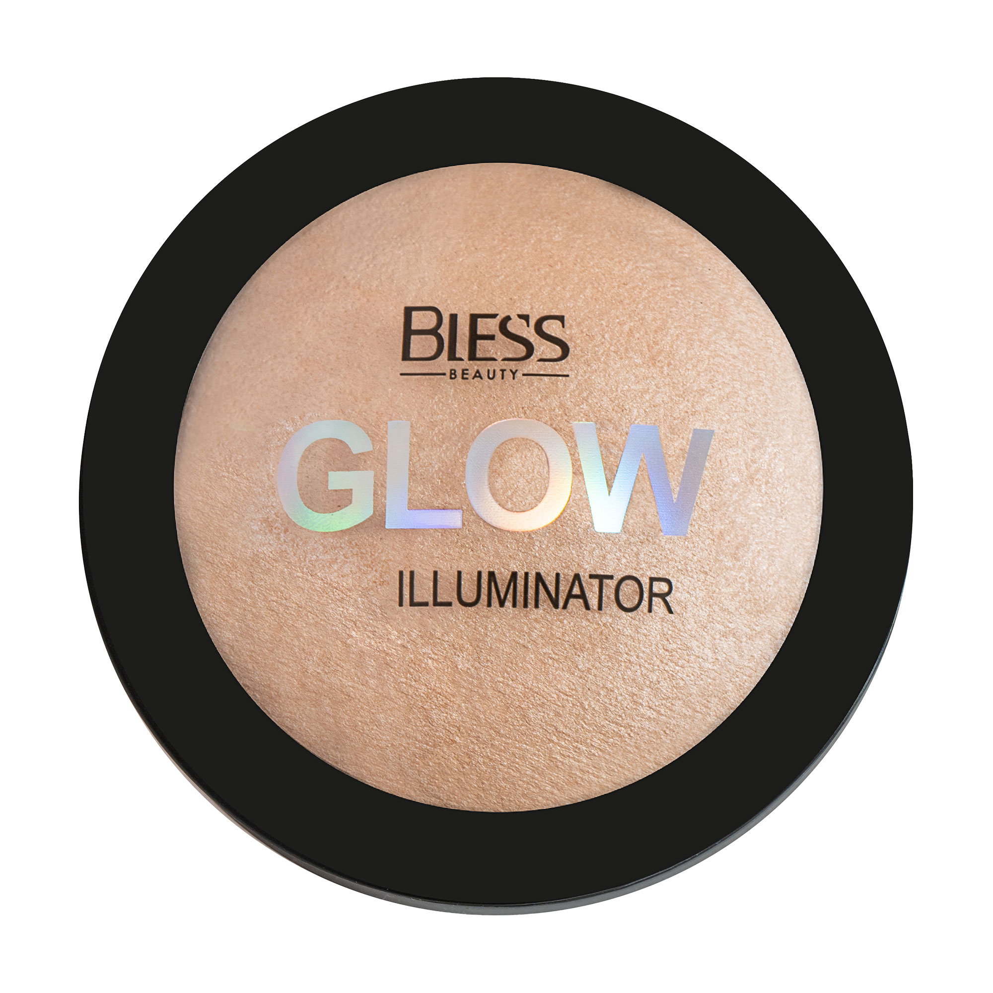 Запечений хайлайтер для обличчя Bless Beauty GLOW Illuminator 03 Medium Shadow, 12 г